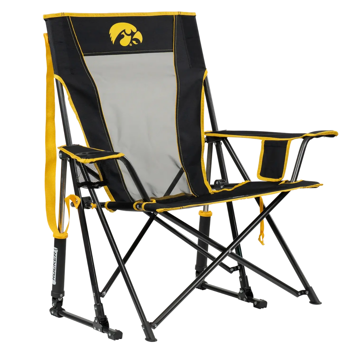 College Comfort Pro Rocker™ - Iowa Hawkeyes - Travel Relax